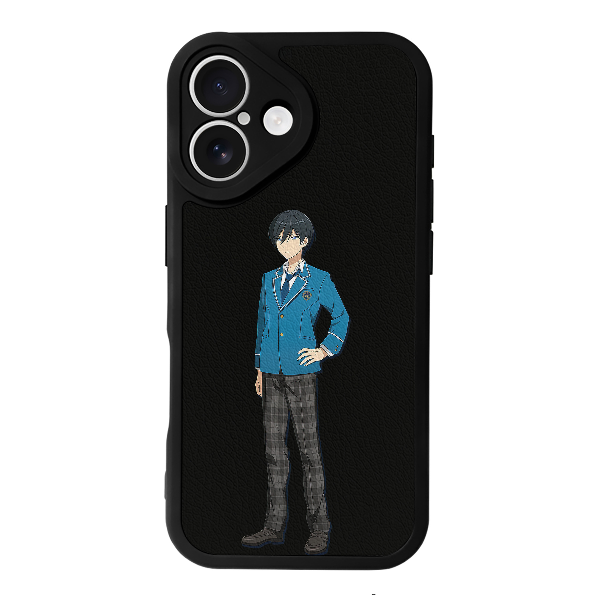 （画像用） あんさんぶるスターズ! Ensemble Stars 【iPhone 16シリーズ対応】シリコンスマホケース（レザー調） 材質：シリコン